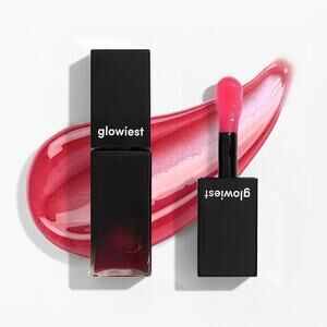 Glowiest Effortless Glow Lip Oil 001 Red Rose Camellia Oil Infused 6mL